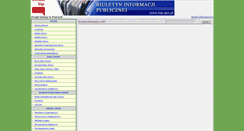 Desktop Screenshot of bip.psary.pl
